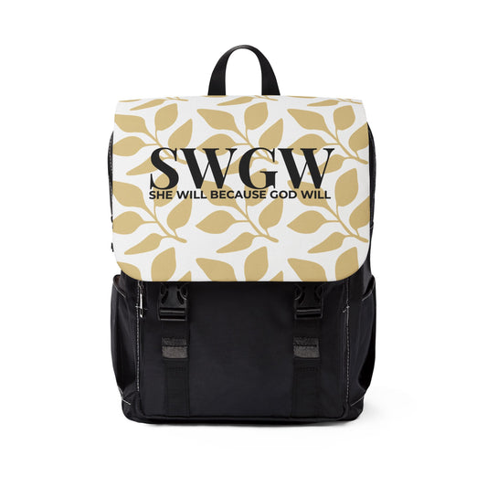 Unisex Casual Shoulder Backpack