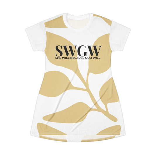 T-Shirt Dress (AOP)